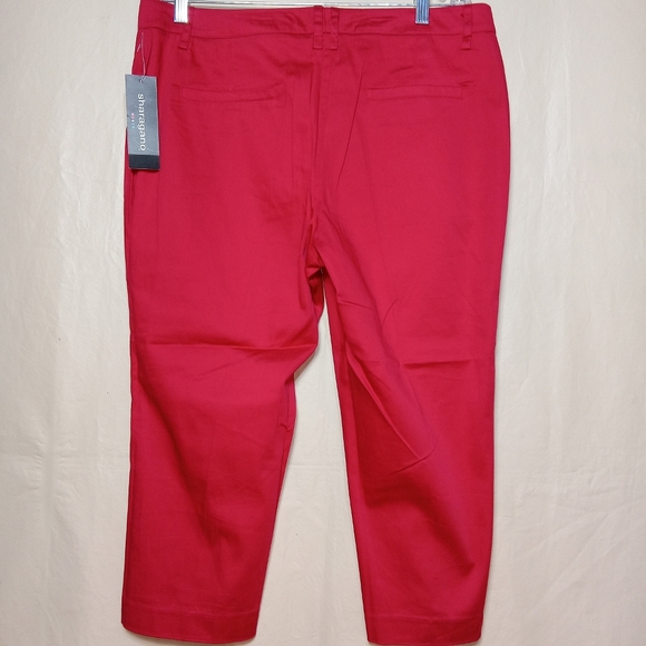 Sharagano women's stretch capri crop pants size 14 - Picture 2 of 6